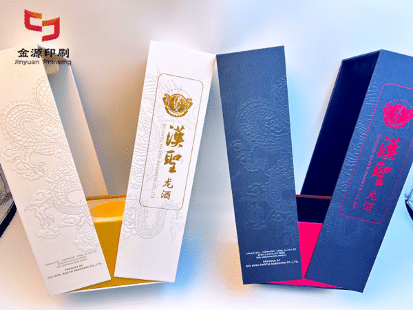 High-end customized Chinese dragon double-opening wine box